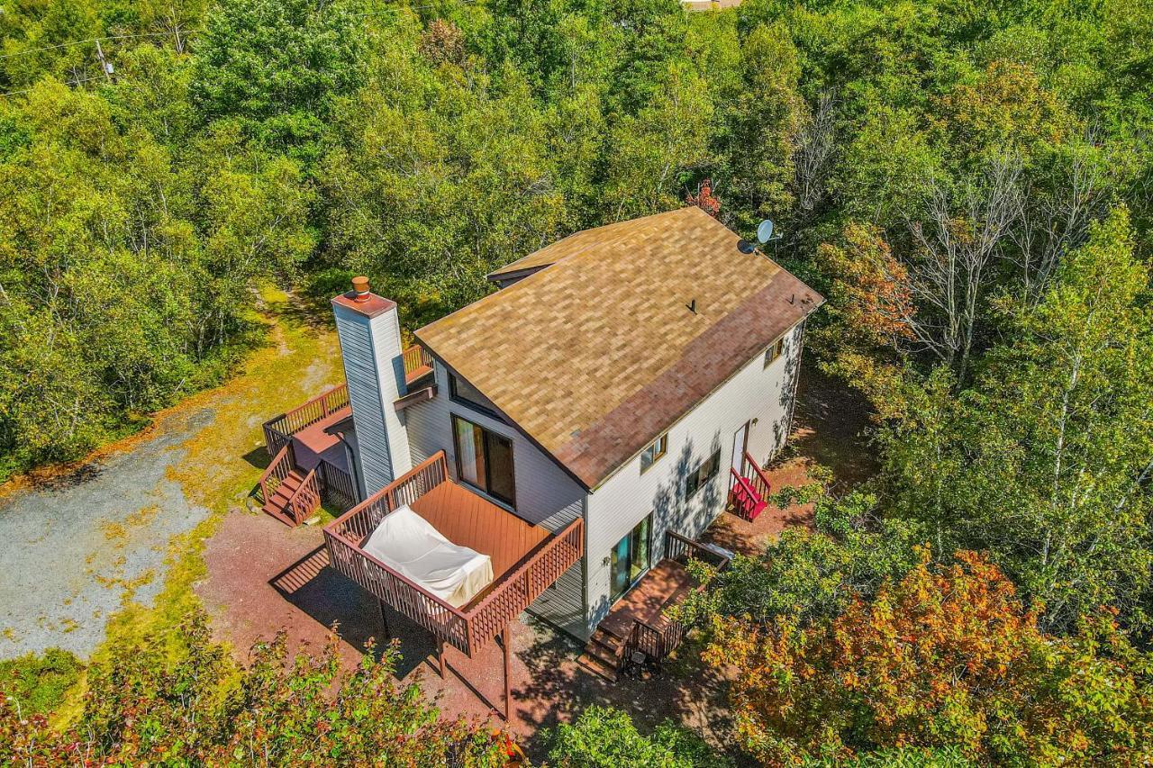 Vila House In The Woods Albrightsville Exteriér fotografie