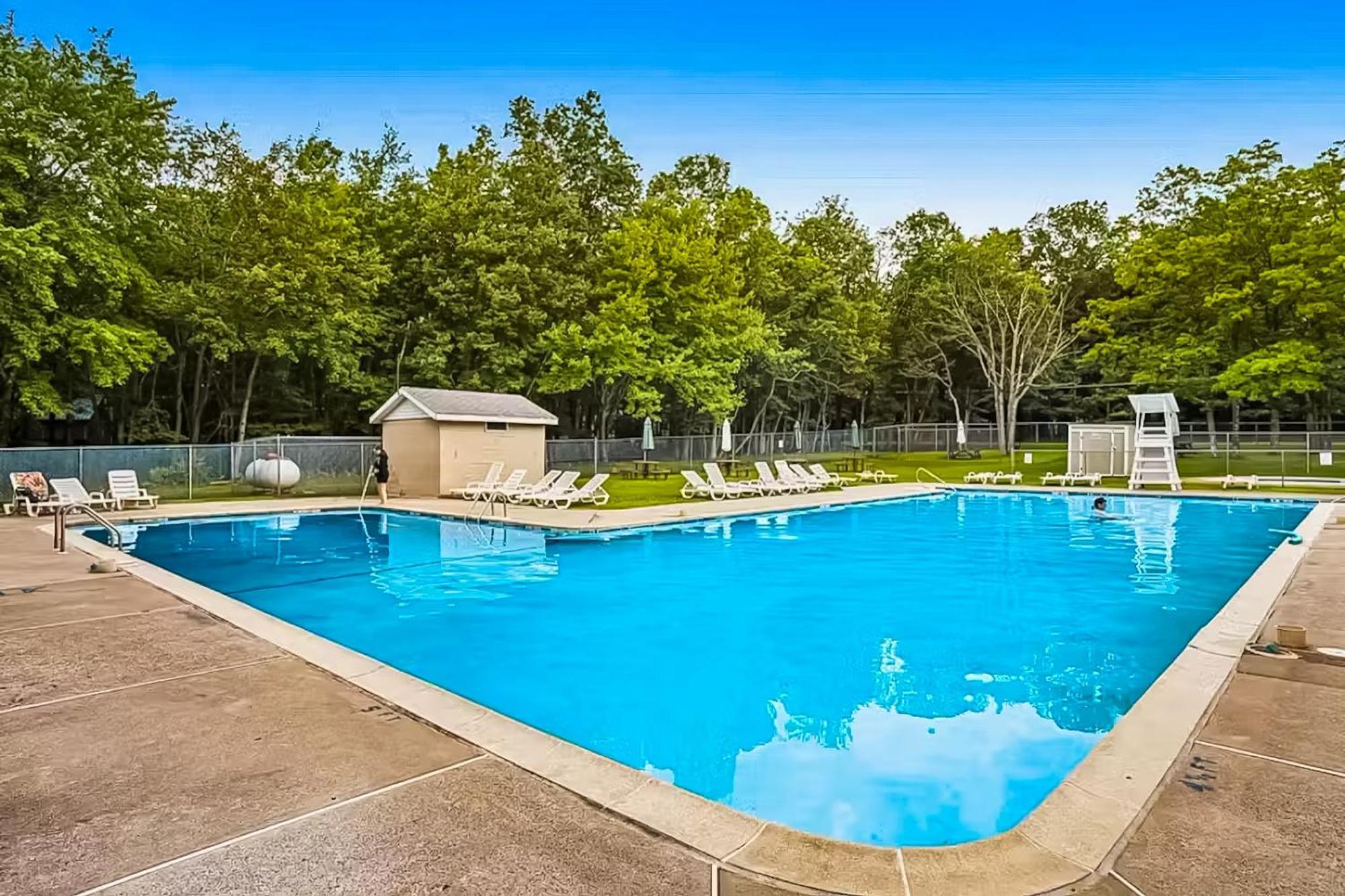 Vila House In The Woods Albrightsville Exteriér fotografie